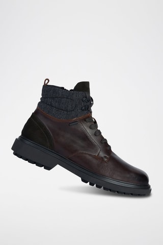 Boots en cuir Faloria - Marron