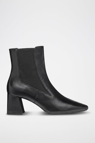 Bottines Chelsea en cuir Giselda - Noir