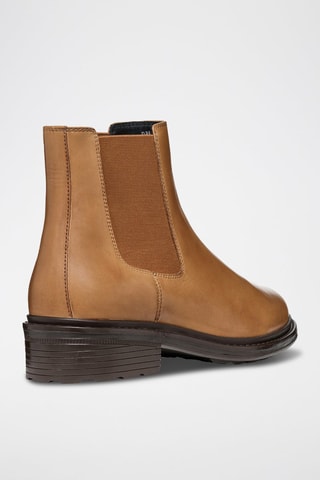 Bottines Chelsea en cuir Walk pleasure - Marron