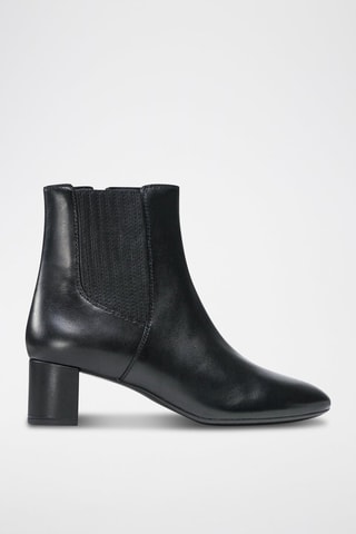 Bottines en cuir Pheby - Noir