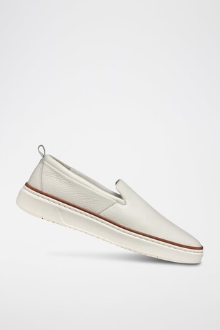 Slip-on en cuir Zackerty - Blanc