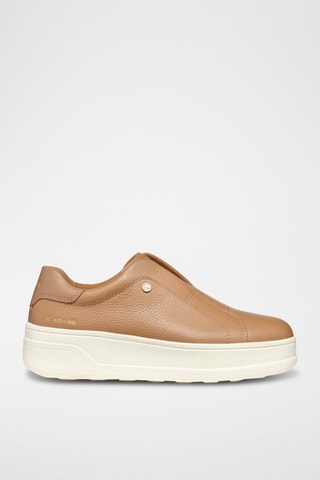 Slip-on en cuir Spherica - Beige