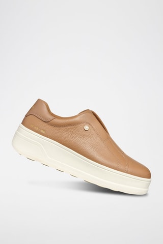Slip-on en cuir Spherica - Beige