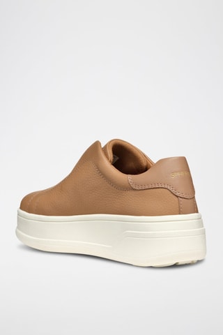 Slip-on en cuir Spherica - Beige
