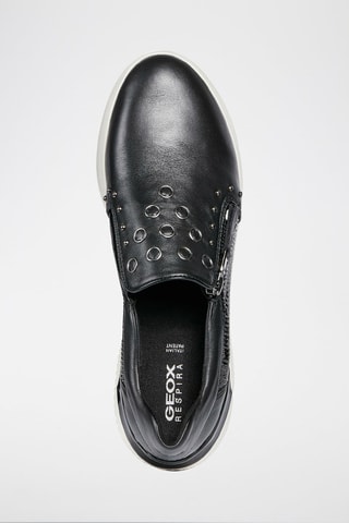 Slip-on en cuir Theragon Noir