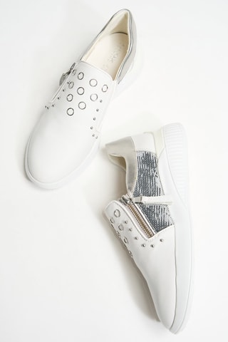 Baskets en cuir - Blanc