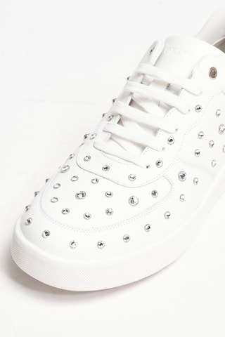 Baskets en cuir nappa - Blanc
