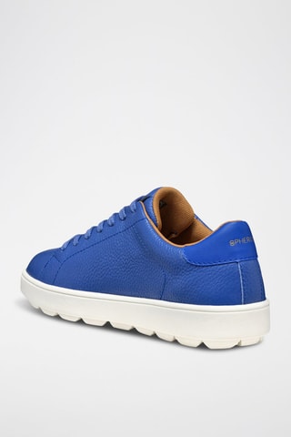 Baskets en cuir Spherica - Bleu