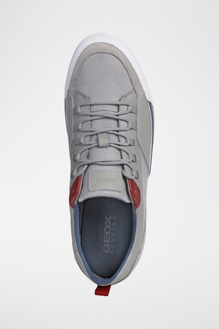Baskets en cuir Kaven - Gris clair
