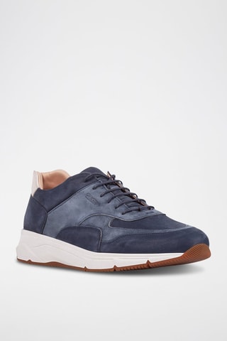 Baskets en nubuck Radente - Bleu cobalt