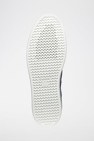 Baskets en cuir de veau nubuck Serifos - Ciel