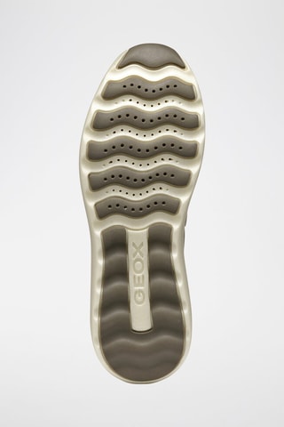 Baskets en cuir de veau nubuck Xtors - Taupe