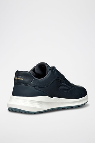 Baskets en cuir nappa ABX - Bleu marine