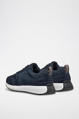 Baskets en cuir Volpiano - Bleu marine
