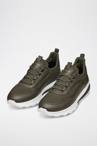 Baskets en cuir Spherica - Kaki