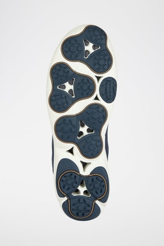 Baskets en nubuck Nebula - Bleu marine