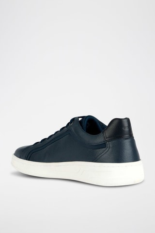 Baskets en cuir Magnete - Bleu marine