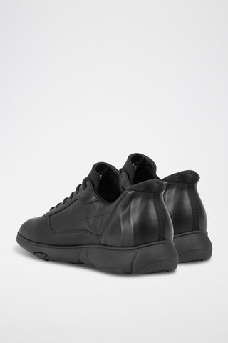 Baskets en cuir nappa Nebula - Noir