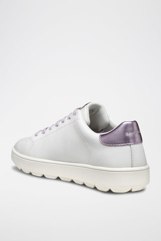 Baskets en cuir Spherica - Blanc
