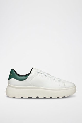 Baskets en cuir Spherica - Blanc