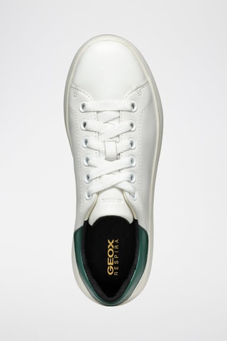 Baskets en cuir Spherica - Blanc