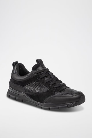 Baskets en cuir Sukie - Noir