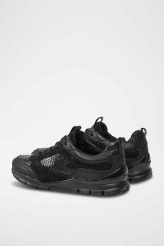 Baskets en cuir Sukie - Noir