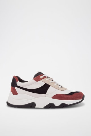 Baskets en nubuck Kristene - Blanc