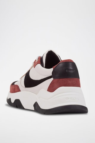Baskets en nubuck Kristene - Blanc