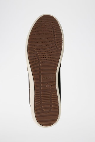 Baskets montantes en cuir - Beige