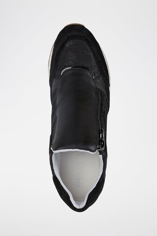 Baskets compensées en nubuck Nydame - Noir