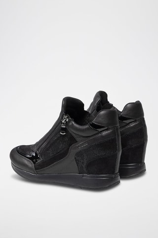 Baskets en cuir Nydame - Noir