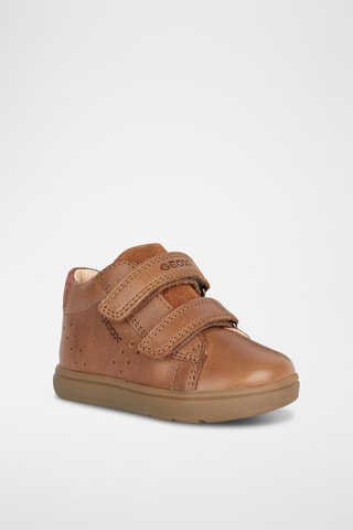 Bottines en cuir - Camel