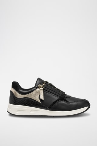 Baskets en cuir - Noir