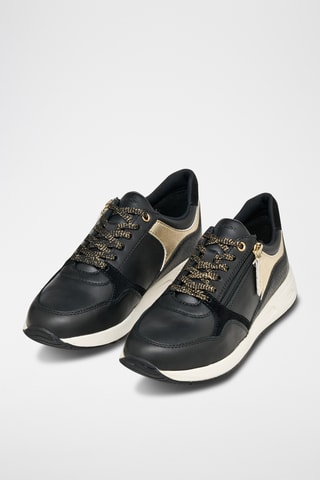 Baskets en cuir - Noir