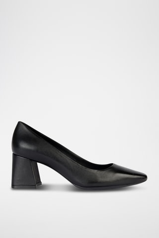 Escarpins en cuir nappa - Noir