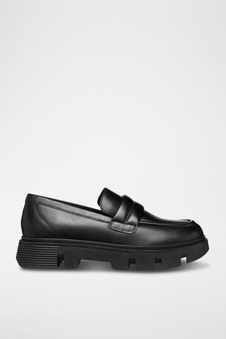 Mocassins en cuir de veau - Noir
