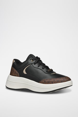 Baskets en cuir - Noir