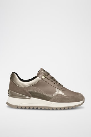 Baskets en cuir de veau - Beige