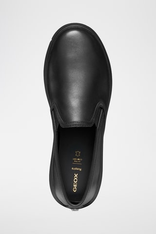 Slip-on en cuir de veau - Noir