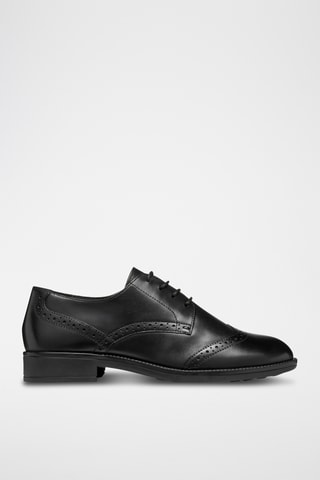 Derbys en cuir - Noir