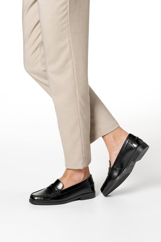 Mocassins en cuir de veau - Noir