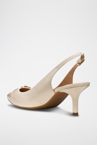 Escarpins en cuir de mouton - Beige