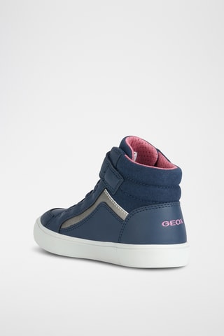 Baskets montantes - Bleu marine