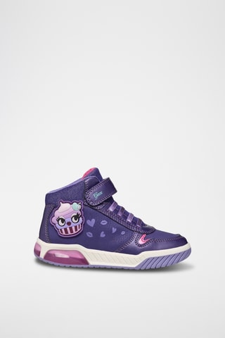 Baskets montantes - Violet