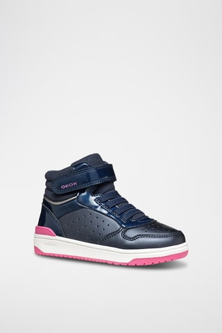 Baskets montantes - Bleu marine