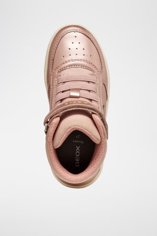 Baskets montantes - Vieux rose