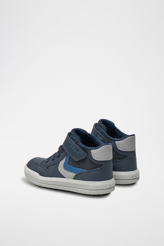 Baskets montantes - Bleu marine