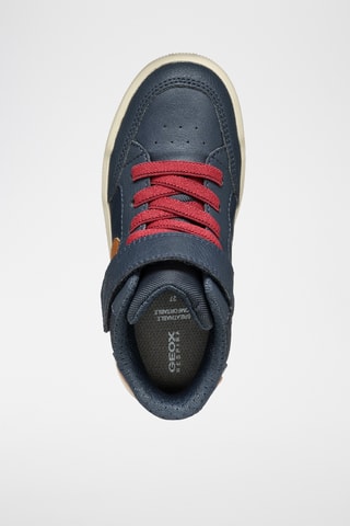 Baskets montantes - Bleu marine