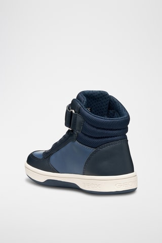 Baskets montantes - Bleu marine